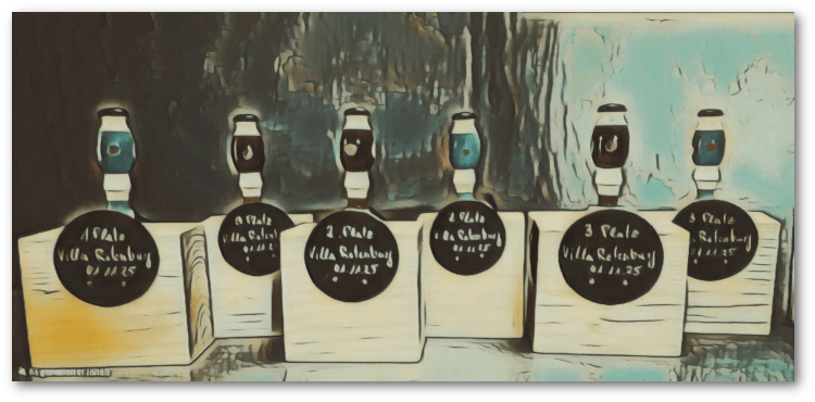 Pokale für das Villa-Kickerturnier am 01.11.2025