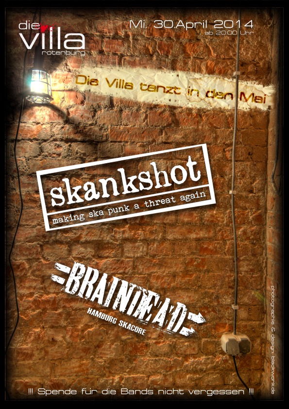 skankshot und BRAINDEAD