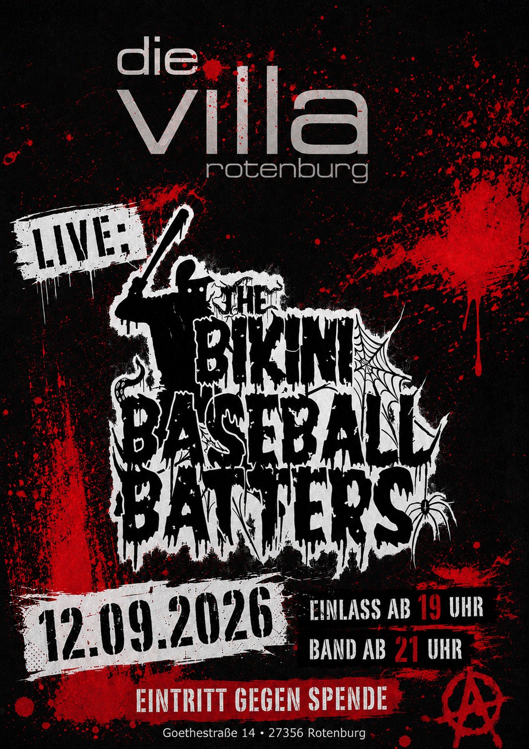 The Bikini Baseball Batters – Live in da Villa